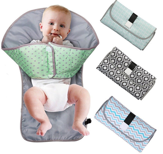Portable baby changing pad