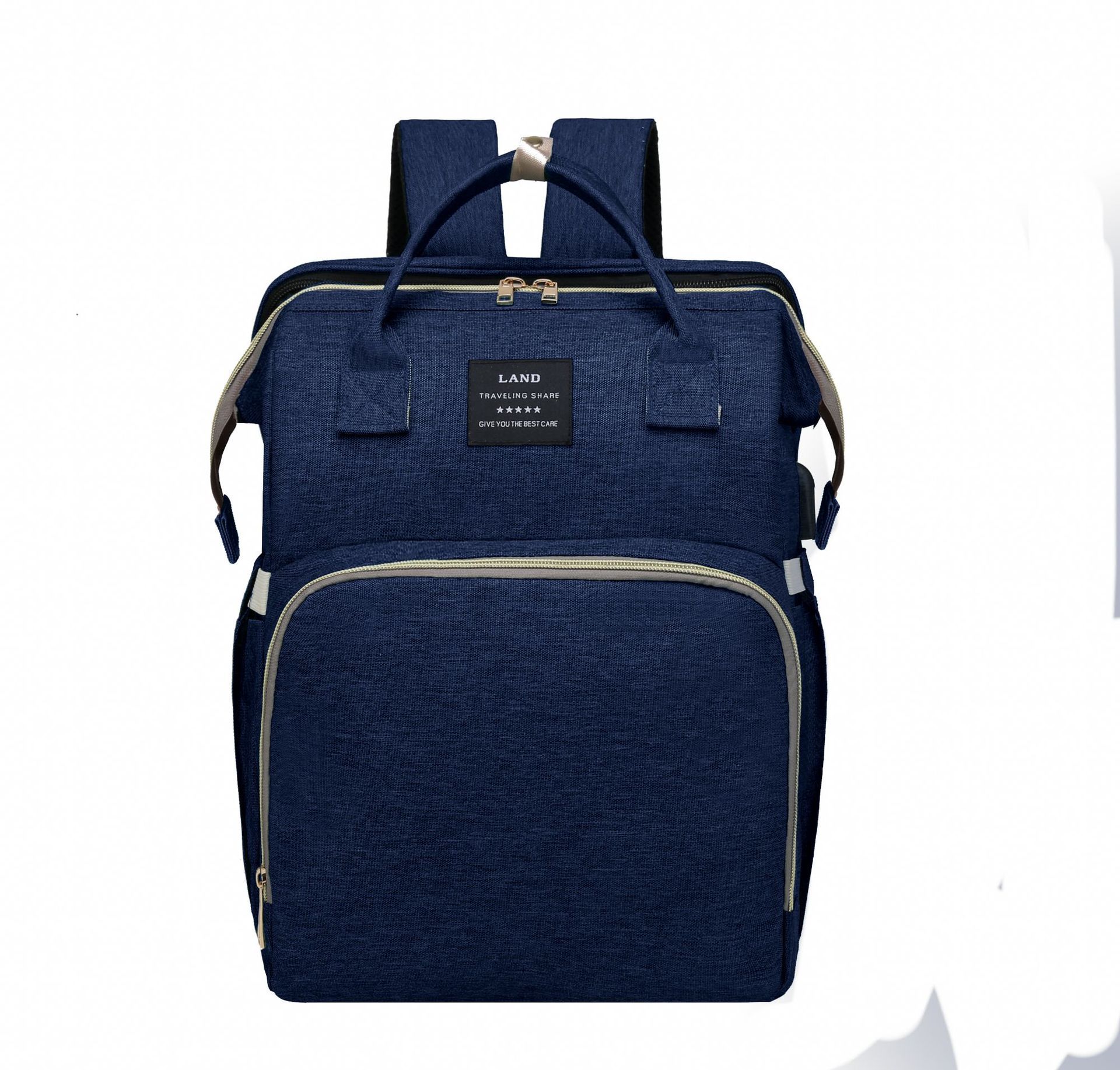 Diaper Bag Backpack Large Capacity Stylish & Spacious  Baby Crib