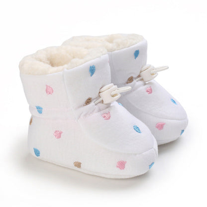Baby Shoes – Soft Cotton Autumn & Winter Baby Shoes for Comfort