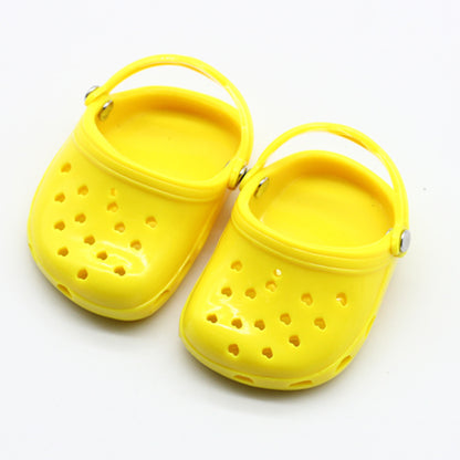 Doll Beach Slippers Unisex Plastic Multicolor
