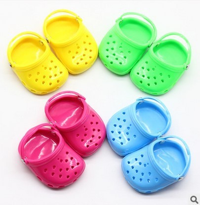 Doll Beach Slippers Unisex Plastic Multicolor