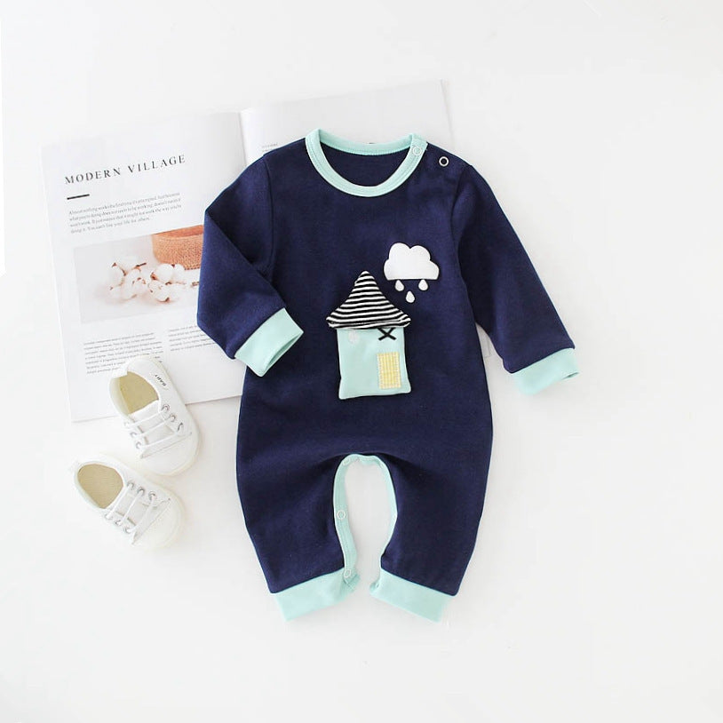 Cute Elephant Baby Romper