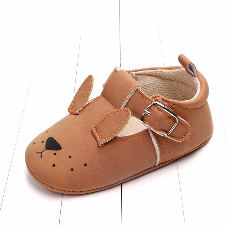 Baby Matte Leather Non-slip Shoes