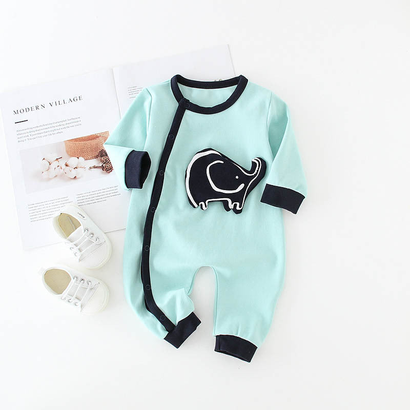 Cute Elephant Baby Romper