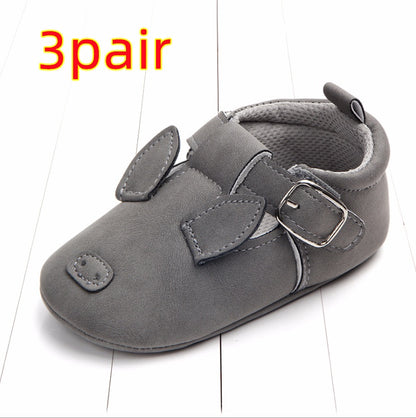 Baby Matte Leather Non-slip Shoes