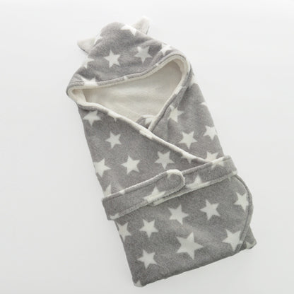 Printed Baby Swaddle Thickened Unisex (80x80cm)