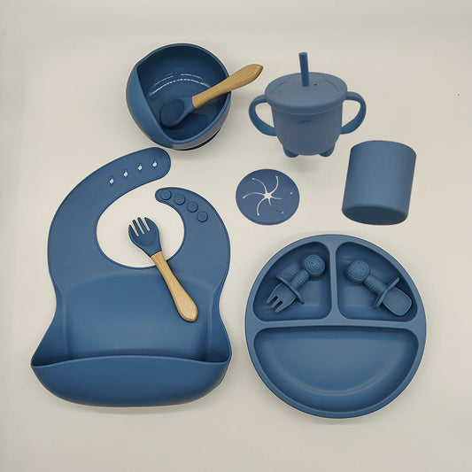 Durable Baby Silicone Tableware | Safe and Stylish Feeding Essentials