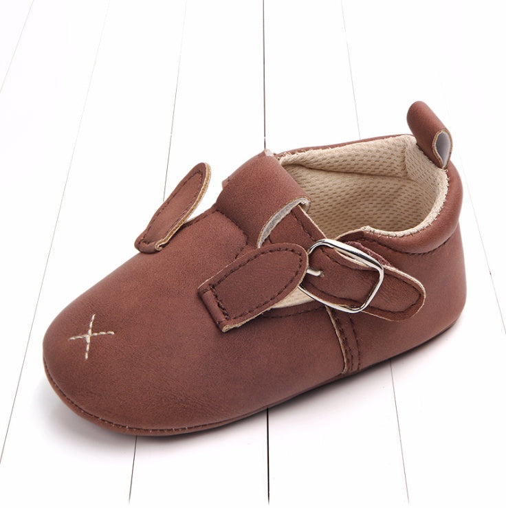 Baby Matte Leather Non-slip Shoes
