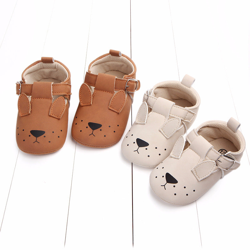 Baby Matte Leather Non-slip Shoes