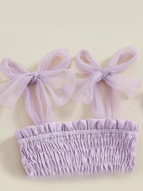 Baby Mesh Princess Dress with Headband Set