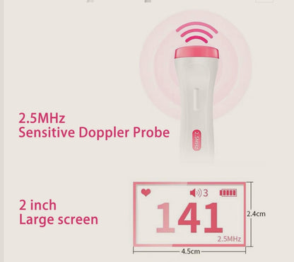 Pregnancy Baby Fetal Heart Rate Monitor