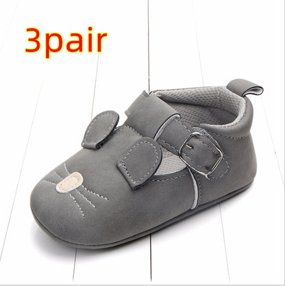 Baby Matte Leather Non-slip Shoes