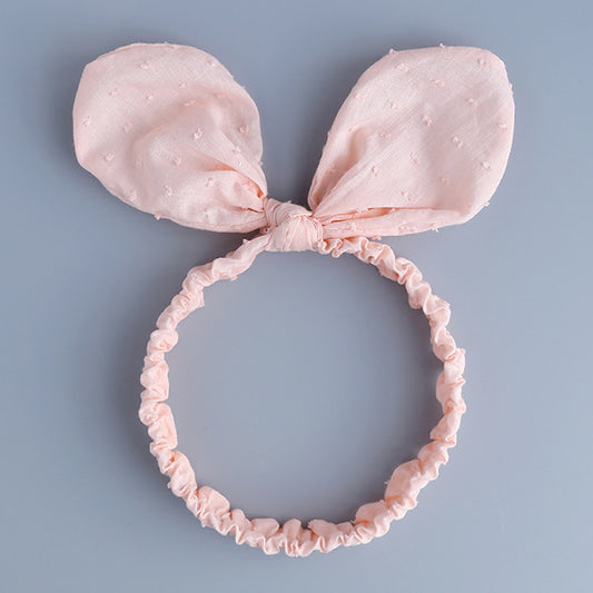 Baby Cotton Rabbit Headband