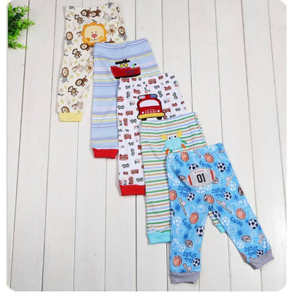 Cartoon Printed children's leggings (5pcs)