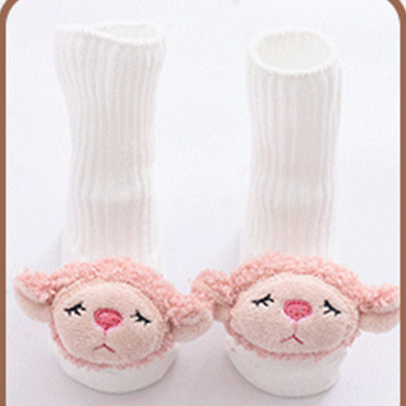 Baby Socks - Soft Cotton Breathable & Sweat-Absorbing Floor Socks