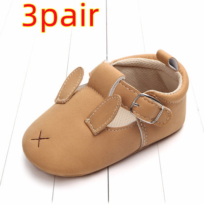 Baby Matte Leather Non-slip Shoes