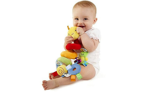 Bed Hanging Toys | Baby Toys Soft Plush Baby Bed Bell for Newborns 🎶