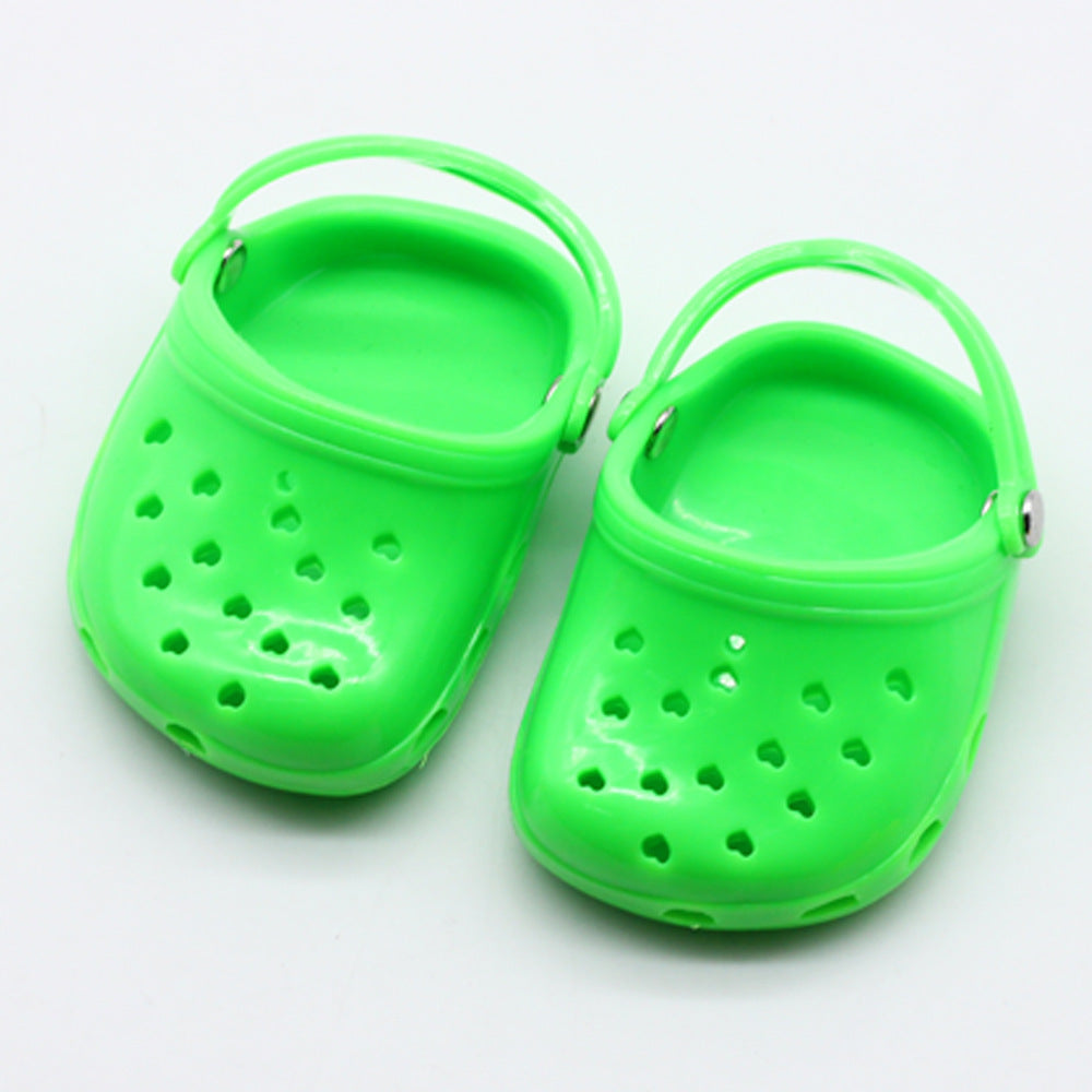 Doll Beach Slippers Unisex Plastic Multicolor