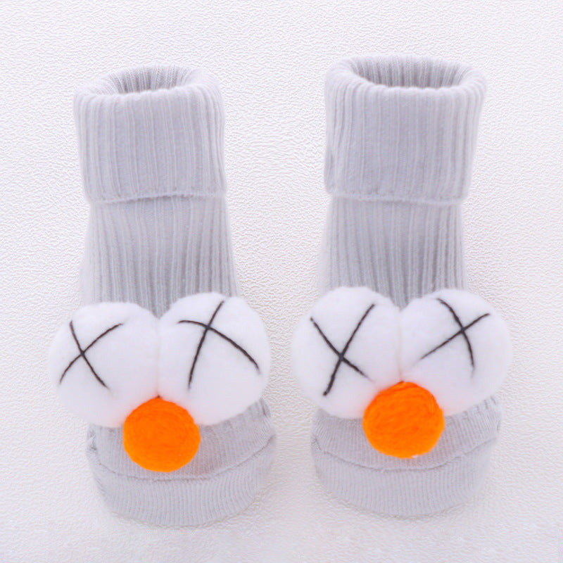 Baby Socks - Soft Cotton Breathable & Sweat-Absorbing Floor Socks