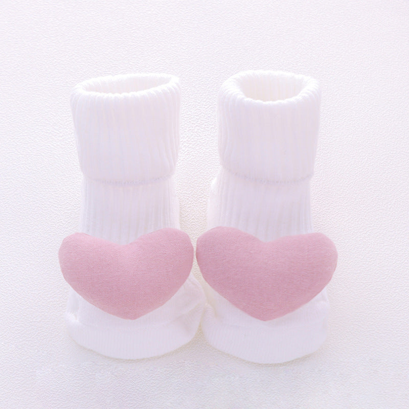 Baby Socks - Soft Cotton Breathable & Sweat-Absorbing Floor Socks