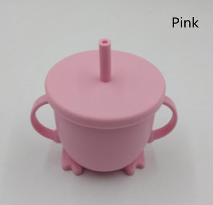 Children's Silicone Sippy Snack Cup
