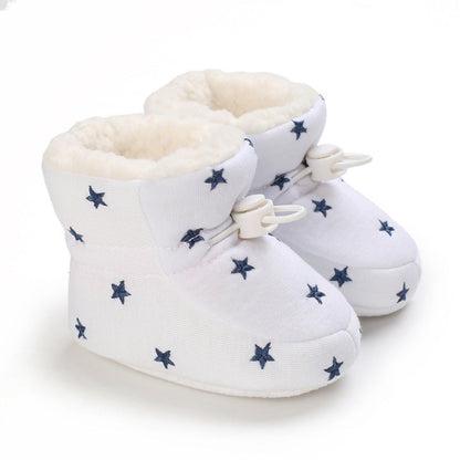 Baby Shoes – Soft Cotton Autumn & Winter Baby Shoes for Comfort