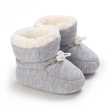 Baby Shoes – Soft Cotton Autumn & Winter Baby Shoes for Comfort