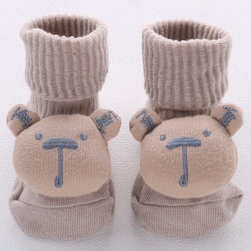 Baby Socks - Soft Cotton Breathable & Sweat-Absorbing Floor Socks