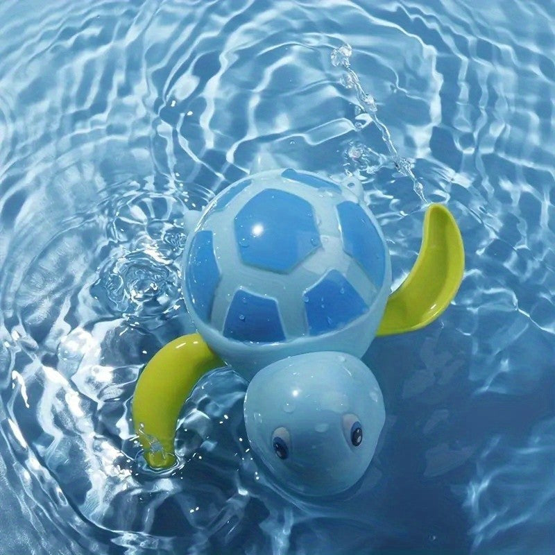Tricolor Swimming Turtle - Red, Green And Blue