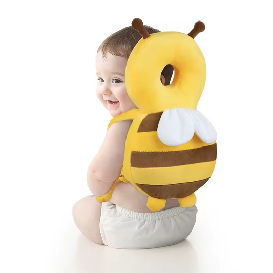 Baby Cartoon Bee Design Head and Back Protector Pillow