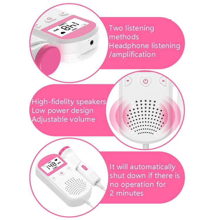 Pregnancy Baby Fetal Heart Rate Monitor