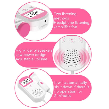 Pregnancy Baby Fetal Heart Rate Monitor