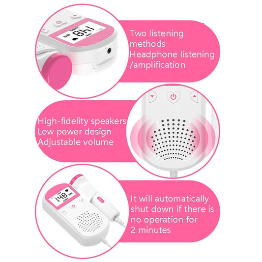 Pregnancy Baby Fetal Heart Rate Monitor