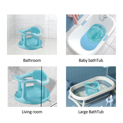 Baby Bath Chair Light Blue