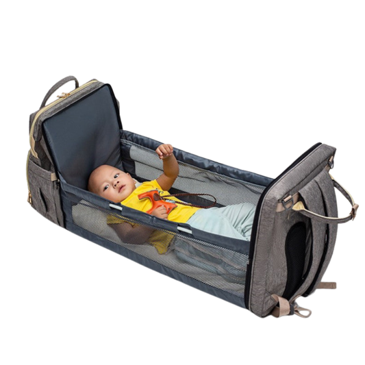 Mommy Bed Folding Backpack Multi-function Large Capacity