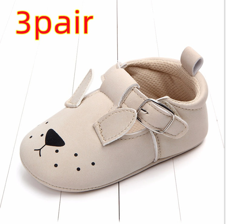 Baby Matte Leather Non-slip Shoes
