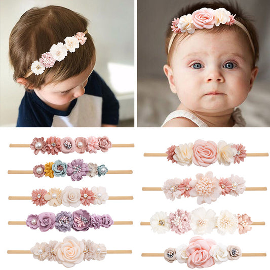 Baby Headband Full Moon Design