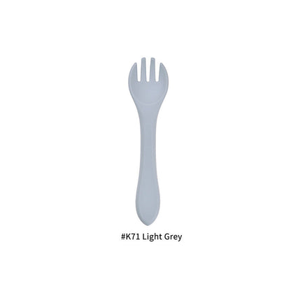 Silicone Infant Spoons  – Food Grade Baby Feeding Silicone Fork