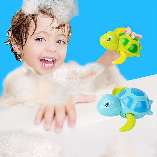 Tricolor Swimming Turtle - Red, Green And Blue