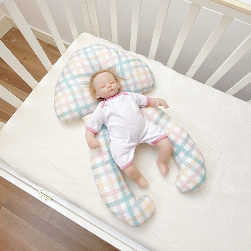 Newborn Sleeping Pillow | Soft Cotton Pillow for Infant Sleep Support