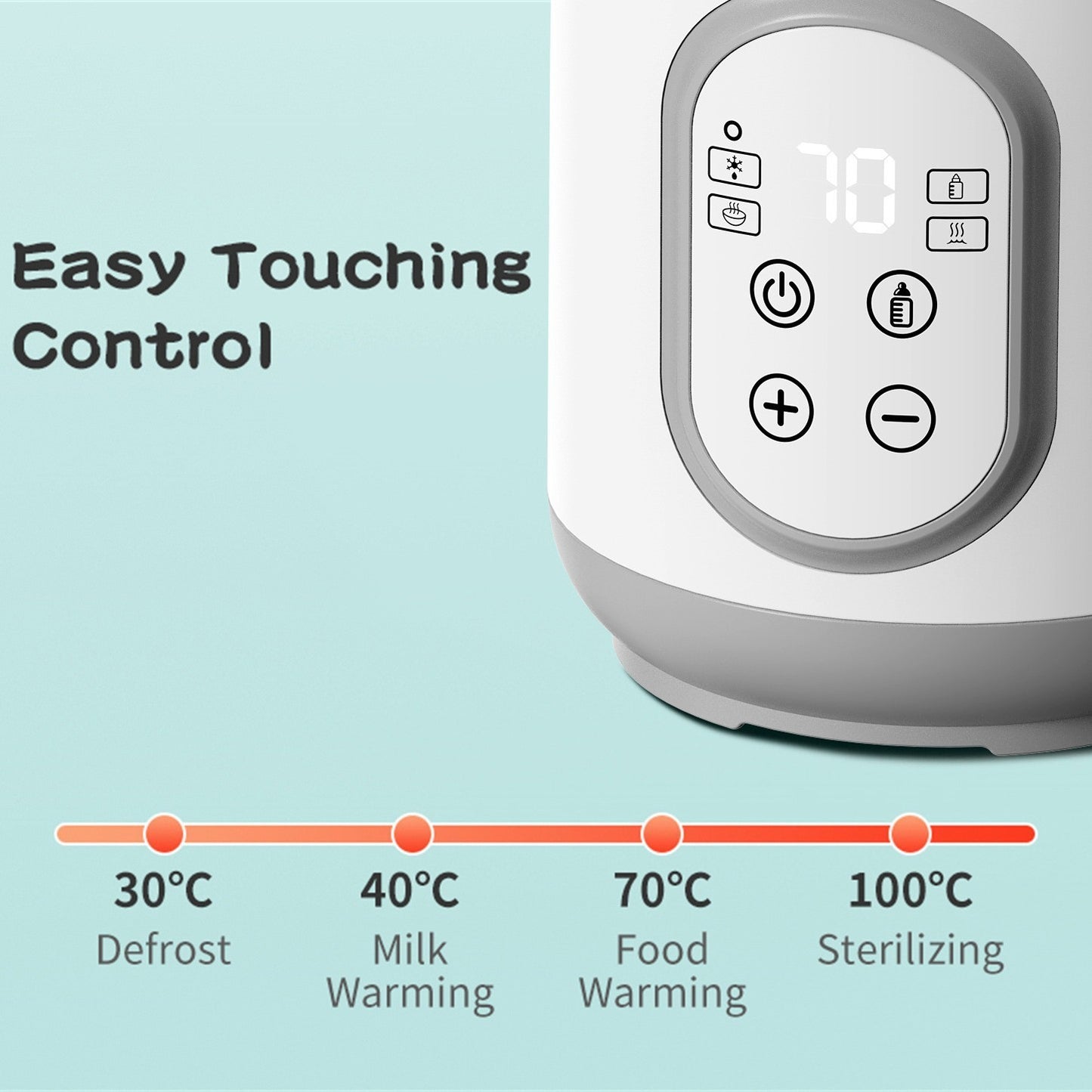 Baby Disinfection Two-in-one Milk Warmer