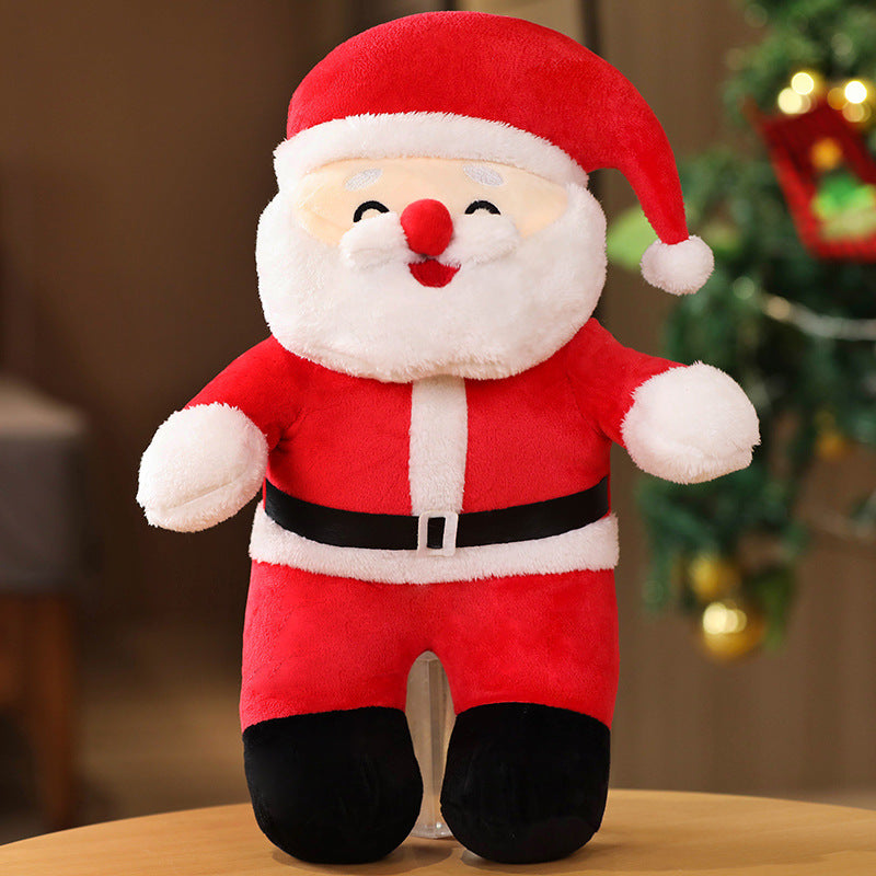 Holiday Santa Doll Pillow Plush Toy