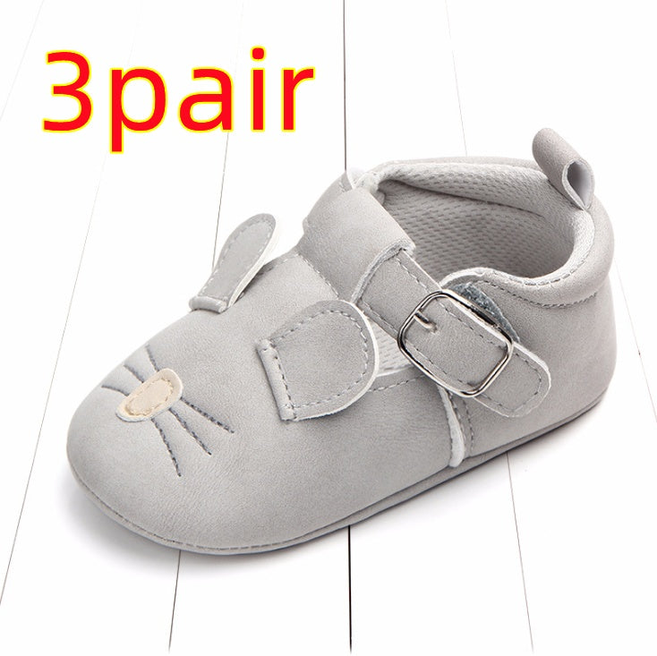 Baby Matte Leather Non-slip Shoes