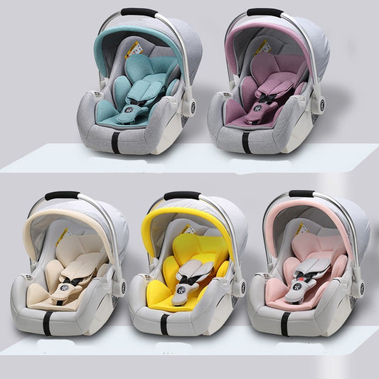 Baby Portable and Foldable Car Safety Seat Basket