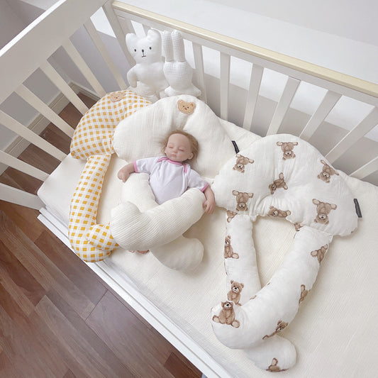 Newborn Sleeping Pillow | Soft Cotton Pillow for Infant Sleep Support