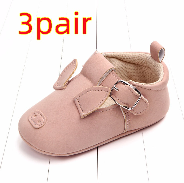 Baby Matte Leather Non-slip Shoes