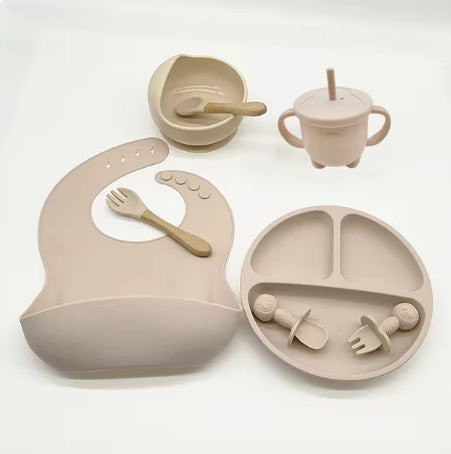 Durable Baby Silicone Tableware | Safe and Stylish Feeding Essentials