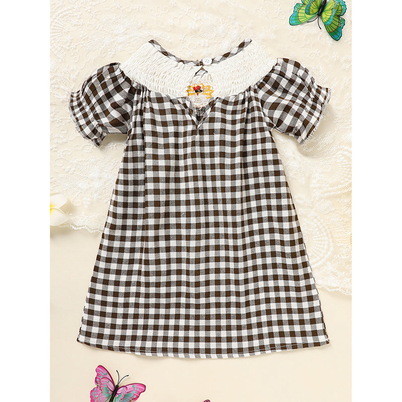 Infant Baby Thanksgiving Printed Dress