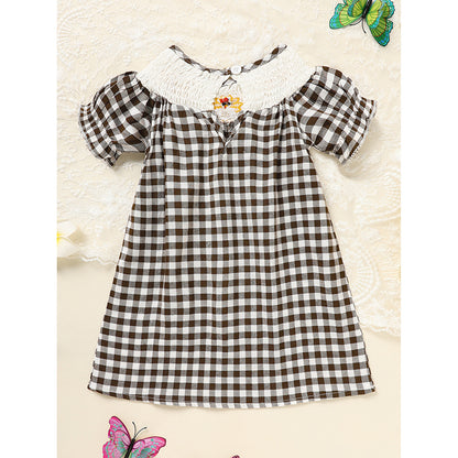 Infant Baby Thanksgiving Printed Dress