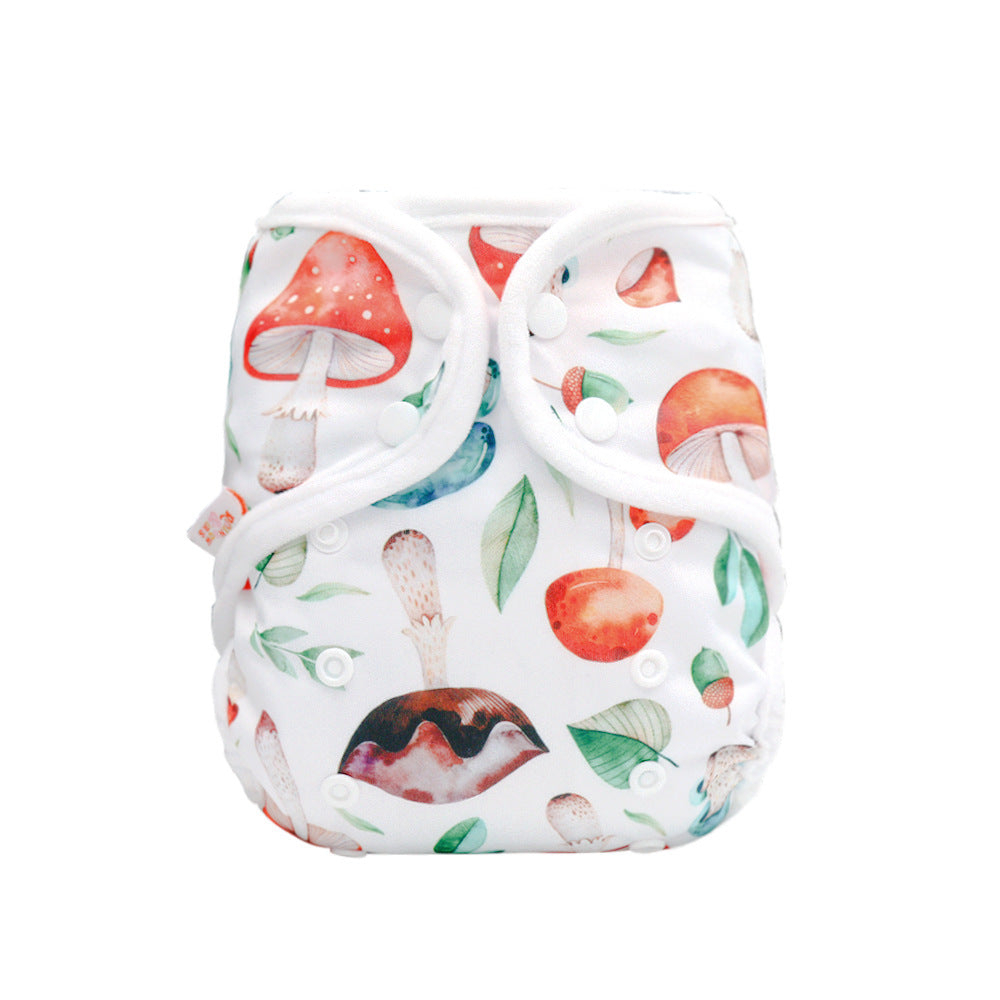 Diaper Cover - Cloth Cute Rainbow Print  Baby Gift Accessory